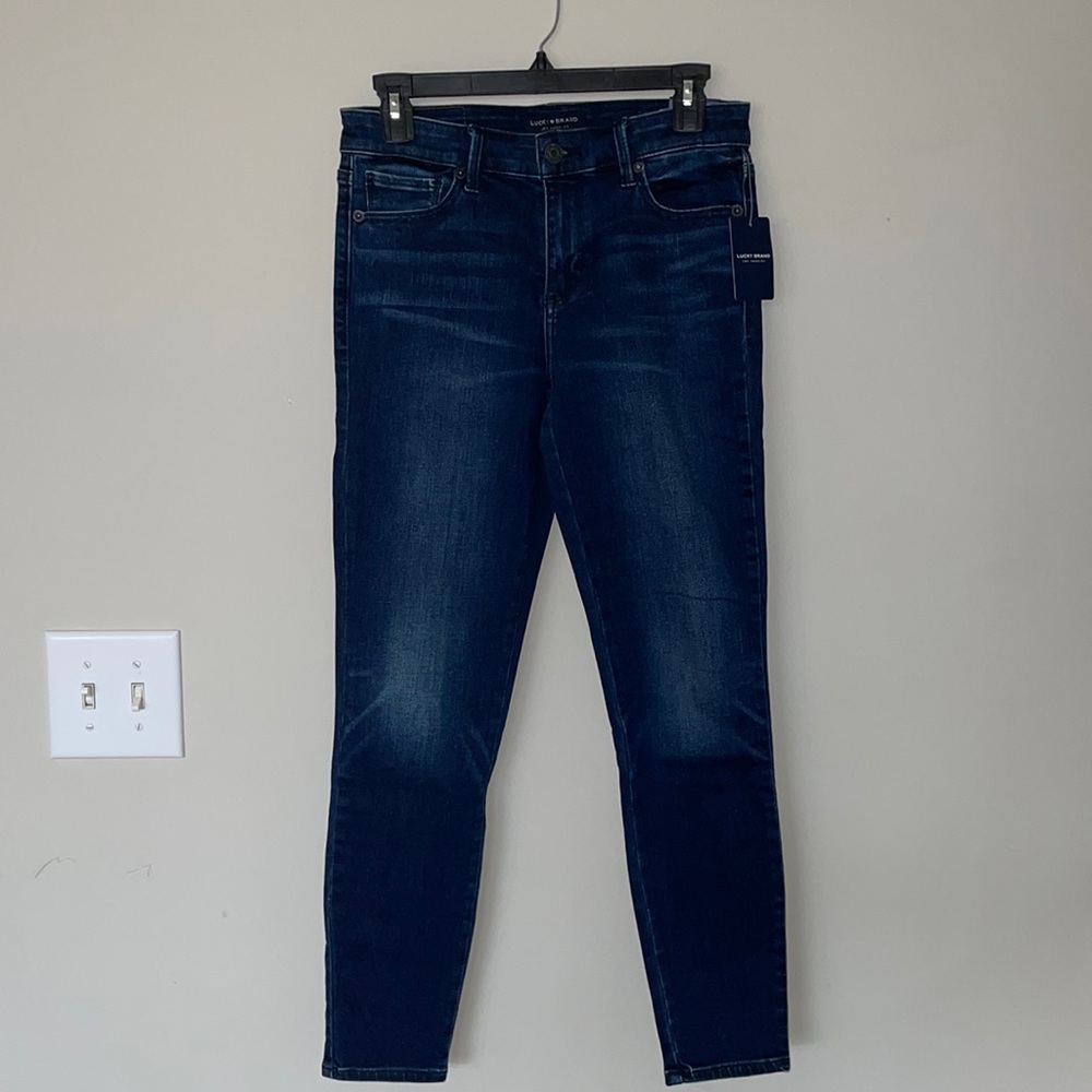Lucky Brand Ava Legging Mid Rise Jeans